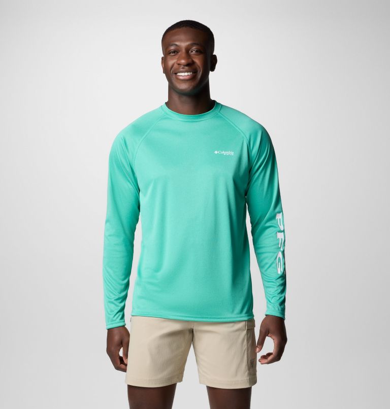 Men's PFG Terminal Tackle™ Heather Long Sleeve Shirt | Columbia Sportswear Men's PFG Terminal Tackle™ Heather Long Sleeve Shirt | Columbia Sportswear