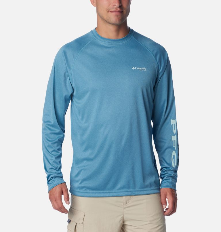 LOCAL BOY Mahi Flag Heather Long Sleeve Performance Shirt