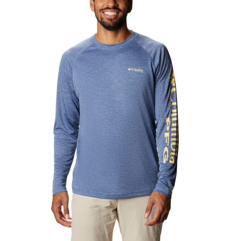 Men's PFG Terminal Tackle™ Heather Long Sleeve Shirt | Columbia Sportswear