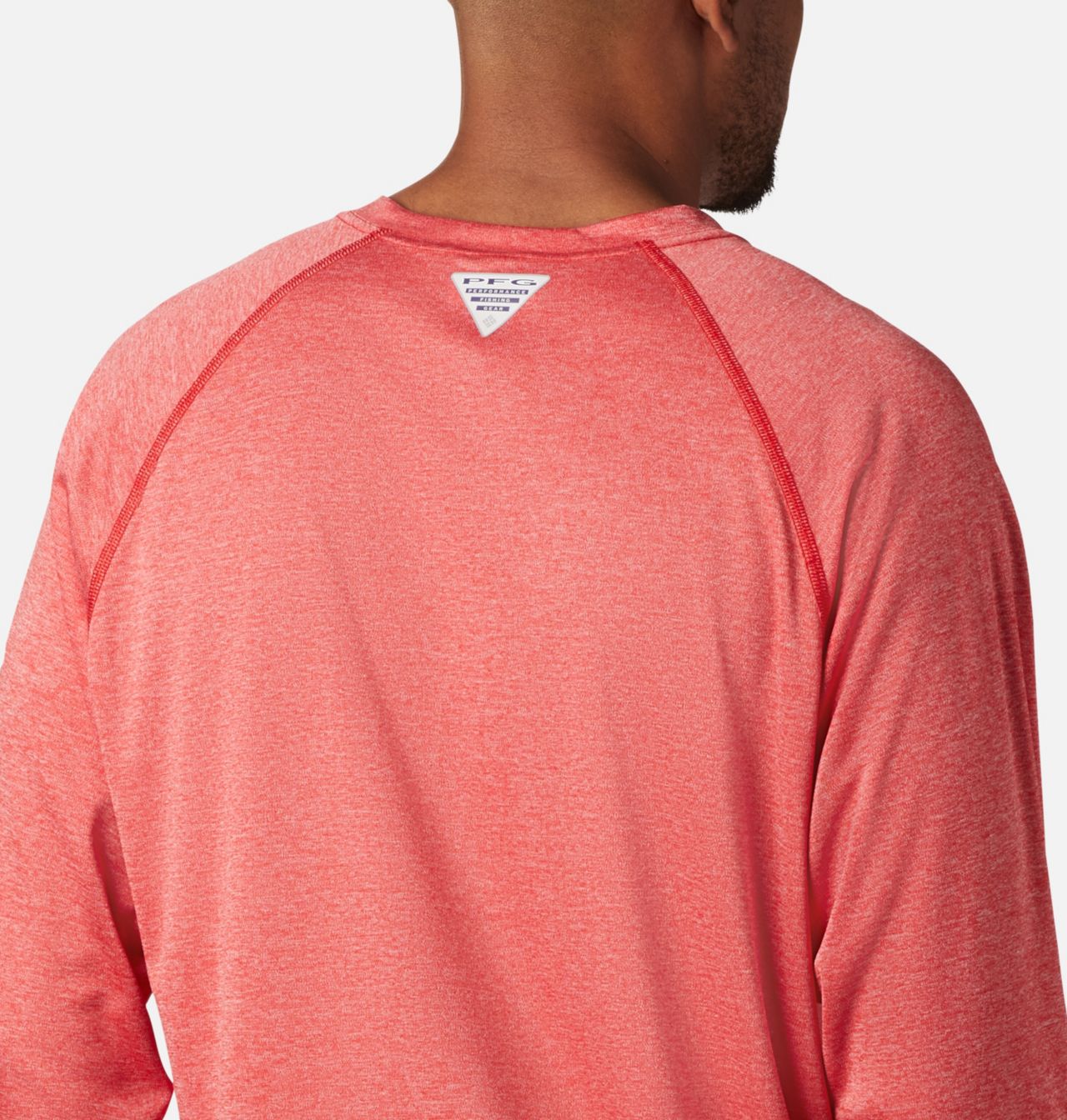 Men's PFG Terminal Tackle™ Heather Long Sleeve Shirt 5