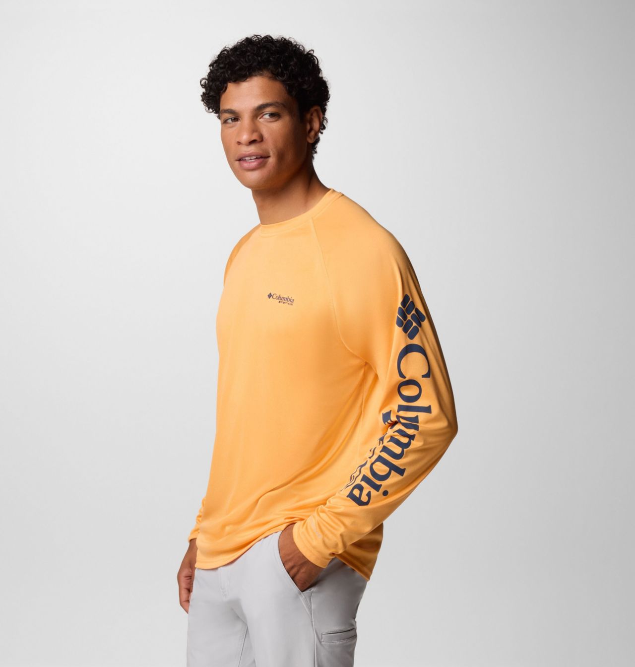 Men's PFG Terminal Tackle™ Heather Long Sleeve Shirt 4