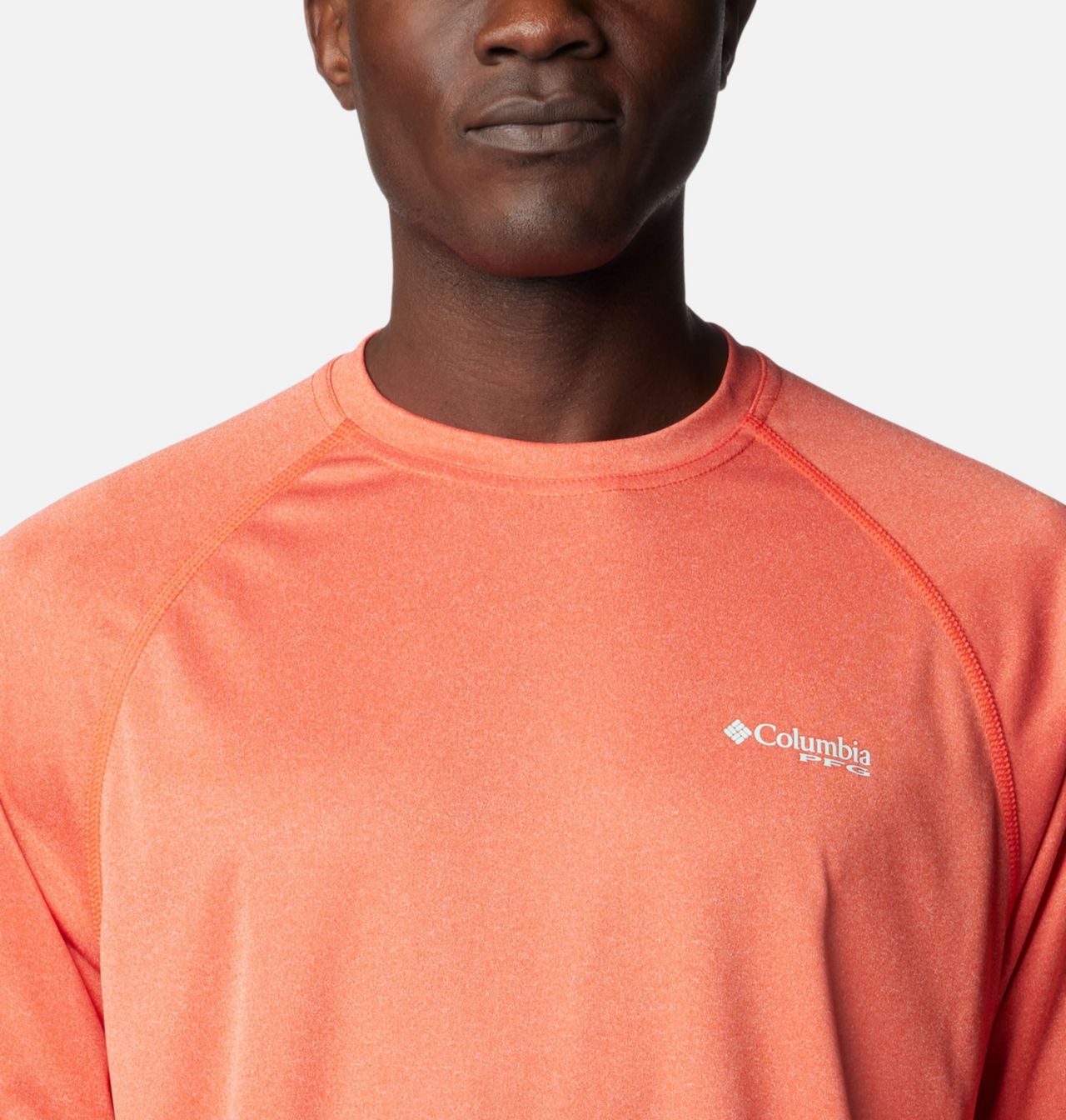 Men's PFG Terminal Tackle™ Heather Long Sleeve Shirt 4