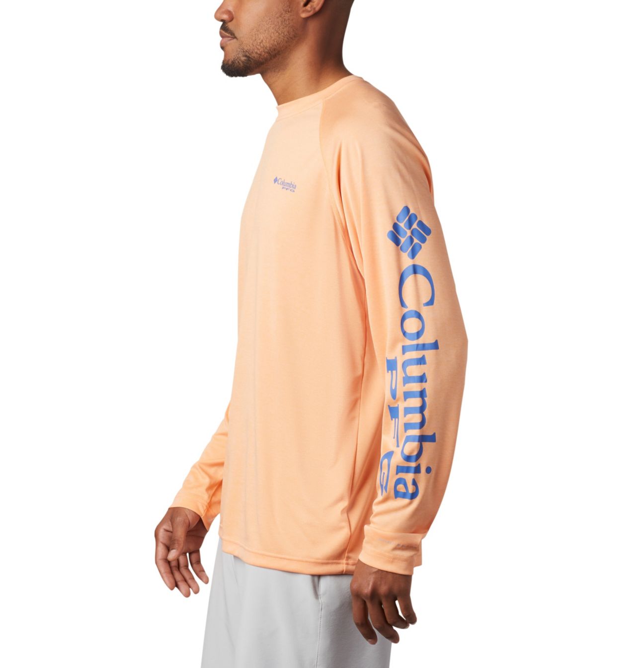 Men's PFG Terminal Tackle™ Heather Long Sleeve Shirt 3