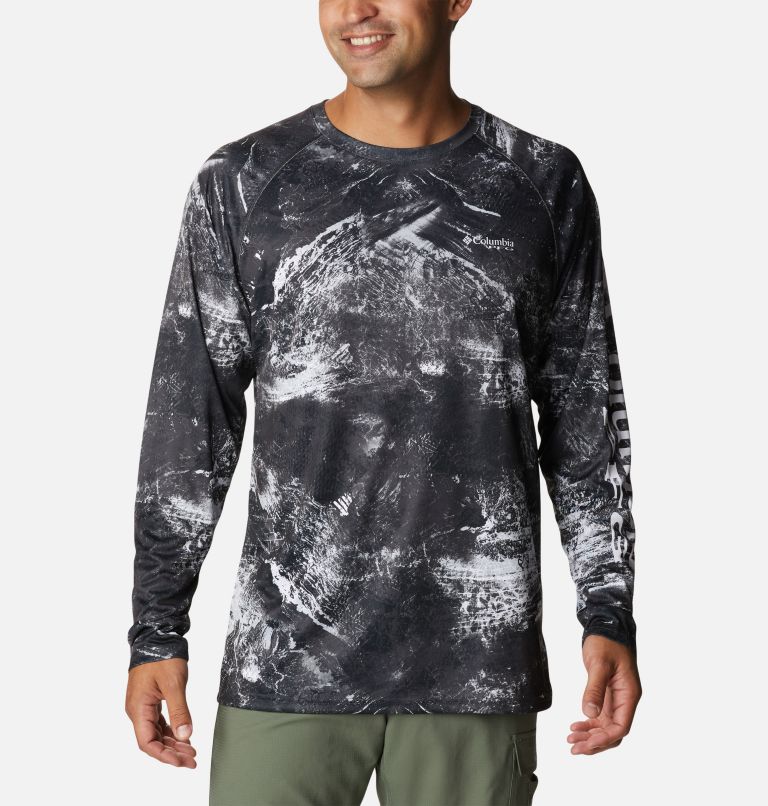 Super Terminal Tackle Long Sleeve Shirt, Color: Black Realtree Horizon, image 1