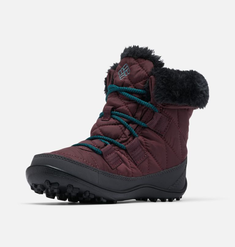 Thumbnail: Youth Minx Shorty Omni-Heat Waterproof Boot, Color: Epic Plum, River Blue, image 6