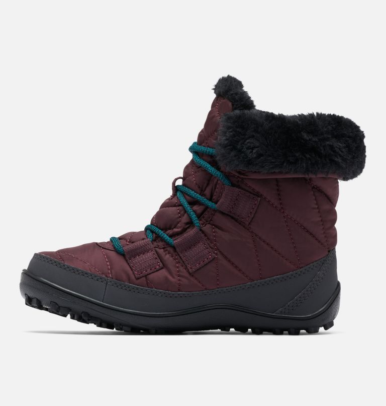 Thumbnail: Youth Minx Shorty Omni-Heat Waterproof Boot, Color: Epic Plum, River Blue, image 5