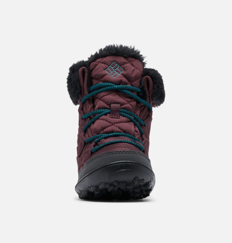 Youth Minx Shorty Omni-Heat Waterproof Boot, Color: Epic Plum, River Blue