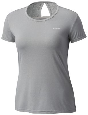 Haut Manches Courtes Peak to Point&trade; Novelty Femme Peak to Point&trade; Novelty SS Shir | 039 | S, Columbia Grey, front