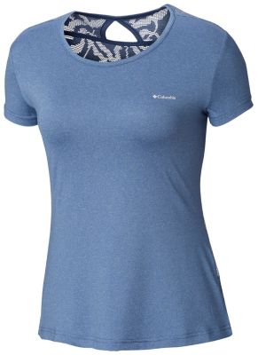 Haut Manches Courtes Peak to Point&trade; Novelty Femme Peak to Point&trade; Novelty SS Shir | 039 | S, Blue Dusk, front