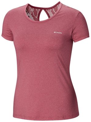 Haut Manches Courtes Peak to Point&trade; Novelty Femme Peak to Point&trade; Novelty SS Shir | 039 | S, Wine Berry, front