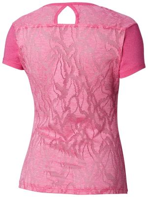 Haut Manches Courtes Peak to Point&trade; Novelty Femme Peak to Point&trade; Novelty SS Shir | 039 | S, Haute Pink, back