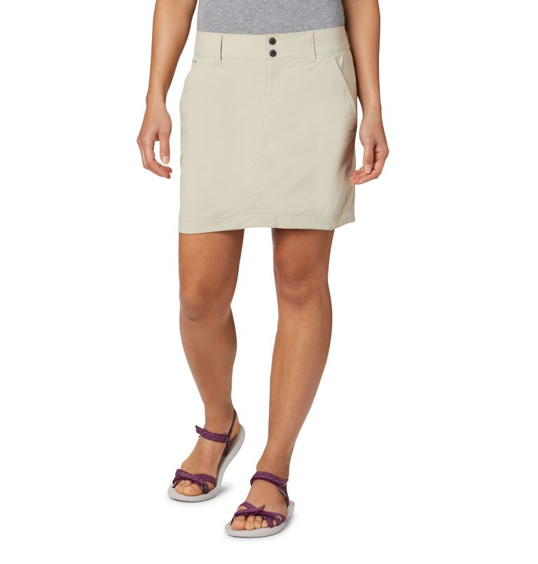 Thumbnail: Women's Saturday Trail Skort, Color: Fossil, image 1