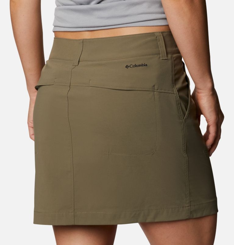 Saturday Trail Skort | 397 | 6, Color: Stone Green, image 5