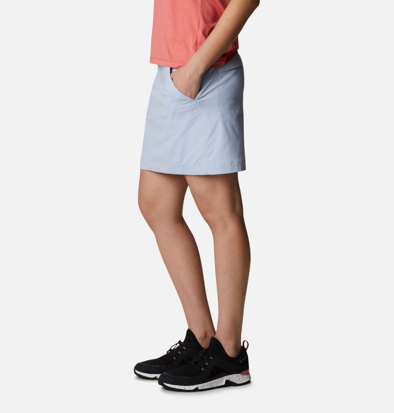 Women's Saturday Trail Skort, Color: Faded Sky, image 3
