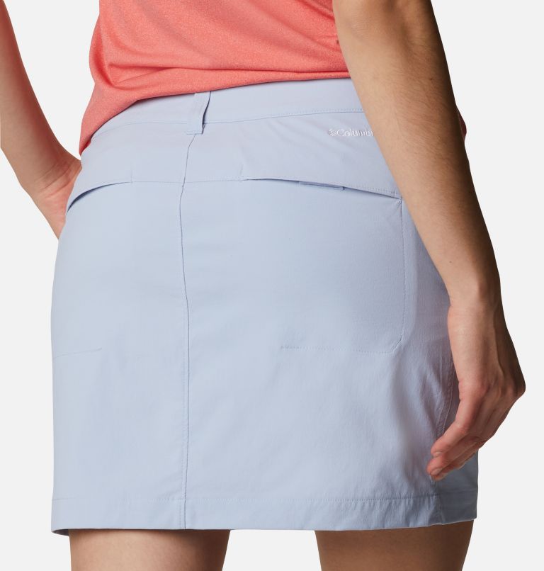Thumbnail: Women's Saturday Trail Skort, Color: Faded Sky, image 5