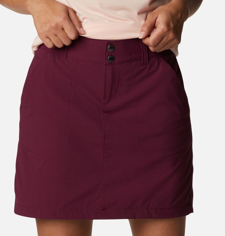 Saturday Trail Skort, Color: Marionberry, image 4