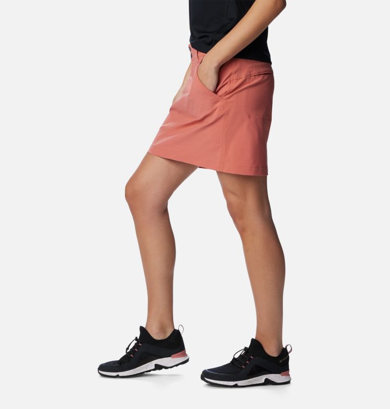 Saturday Trail Skort | 639 | 18, Color: Dark Coral, image 3