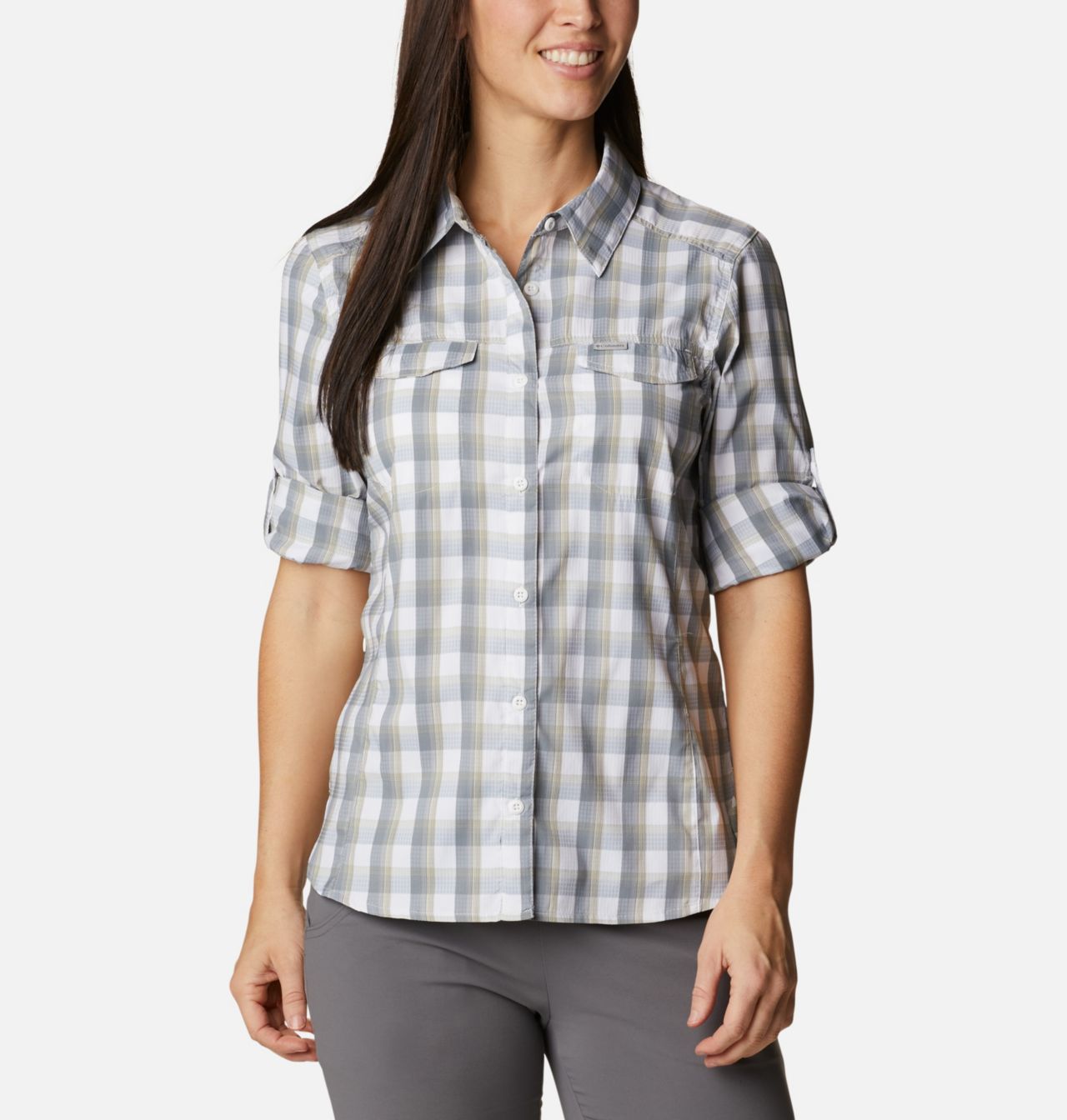 Silver Ridge™ Lite Plaid LS Shirt | 102 | L 7