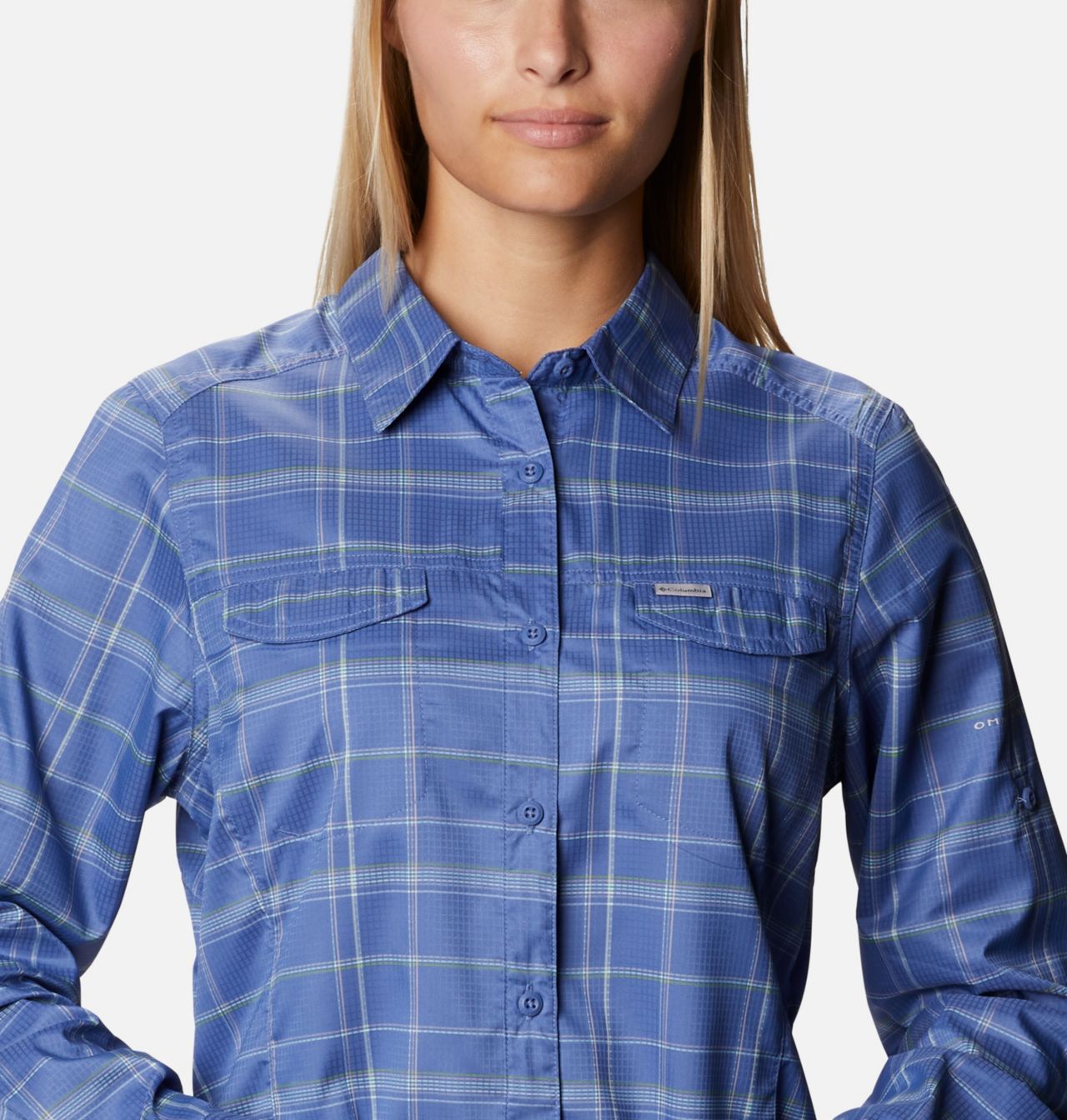 Women’s Silver Ridge™ Lite Plaid Long Sleeve Shirt 4