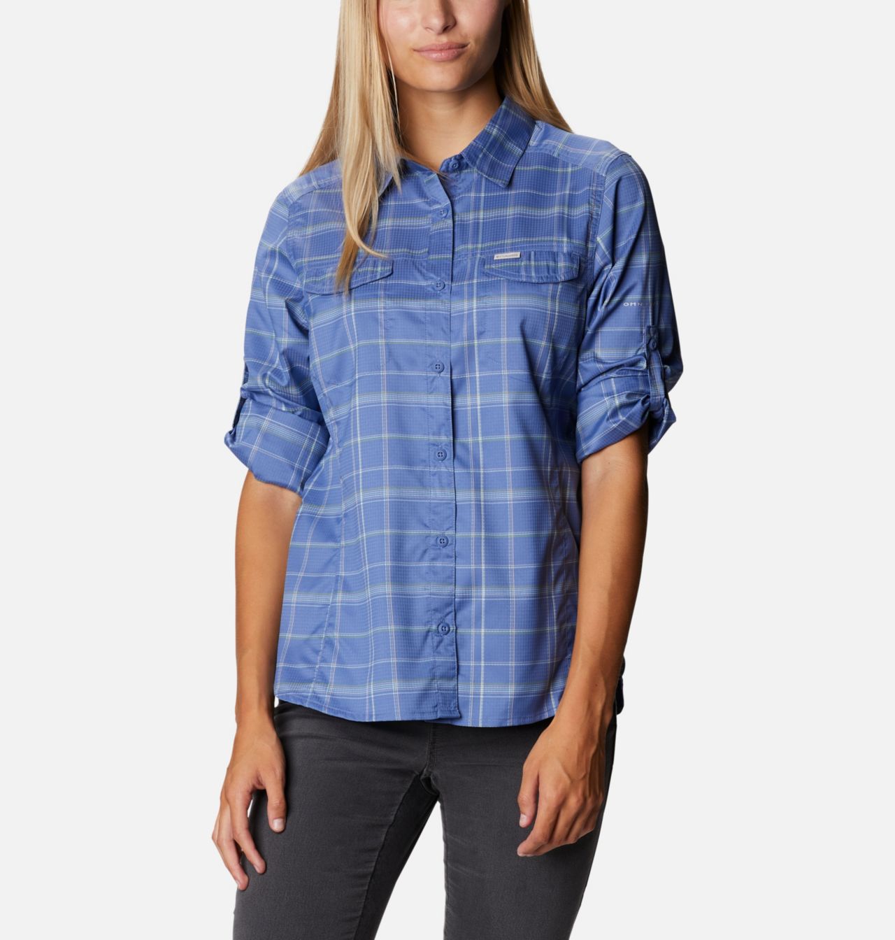 Women’s Silver Ridge™ Lite Plaid Long Sleeve Shirt 7