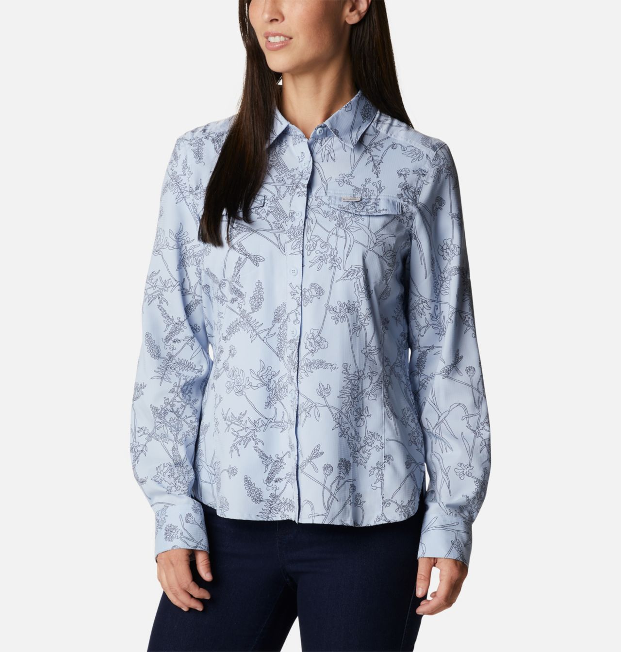 Women’s Silver Ridge™ Lite Plaid Long Sleeve Shirt 1