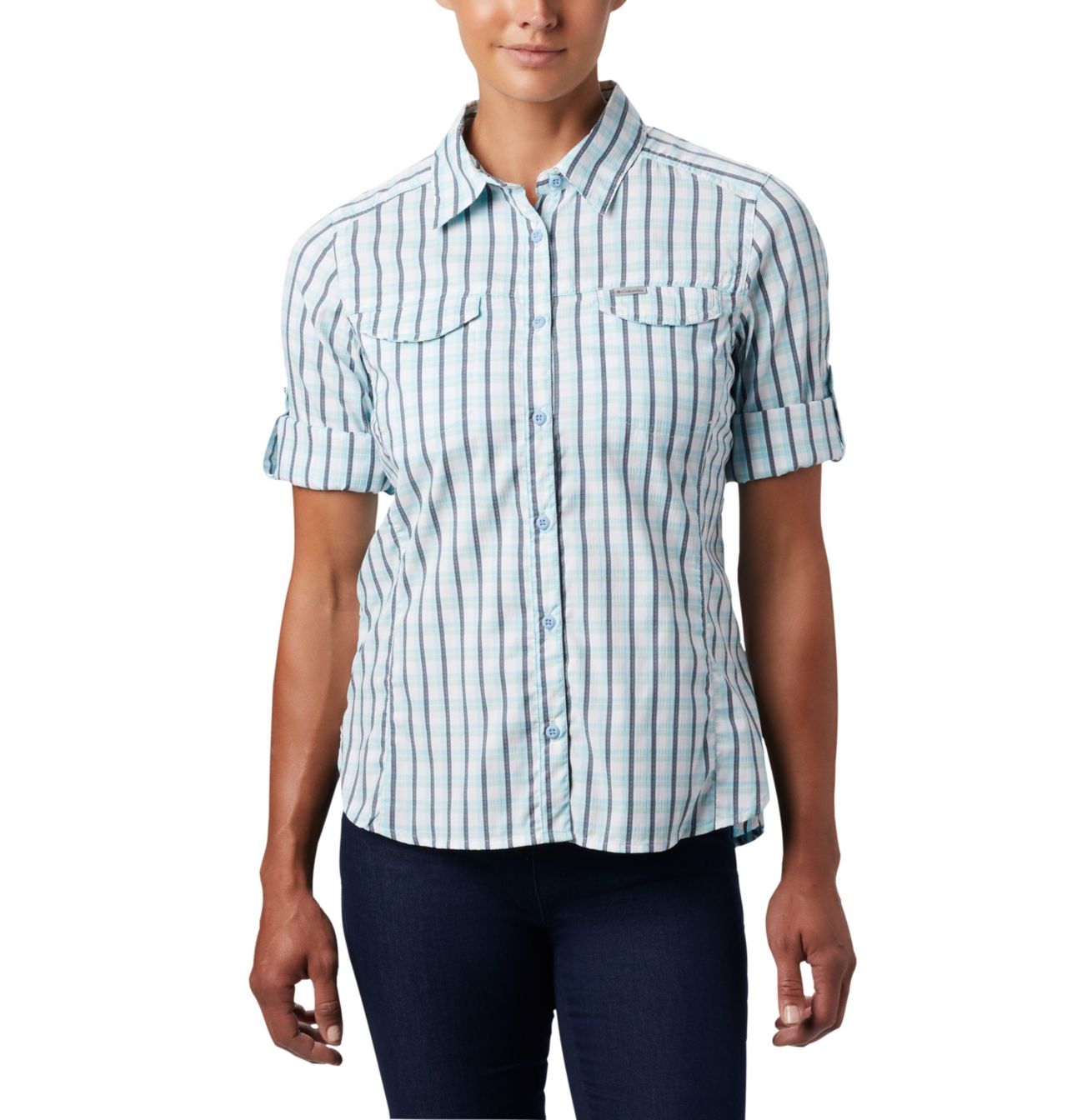 Women’s Silver Ridge™ Lite Plaid Long Sleeve Shirt 3