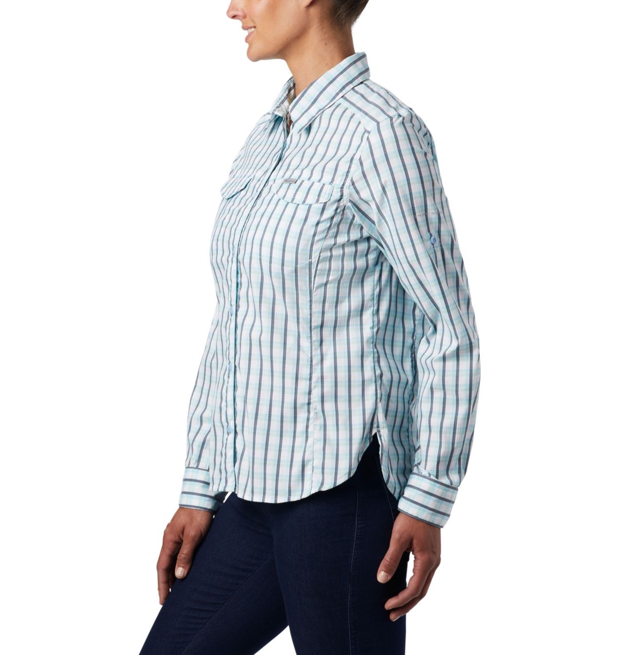 Women’s Silver Ridge™ Lite Plaid Long Sleeve Shirt 4