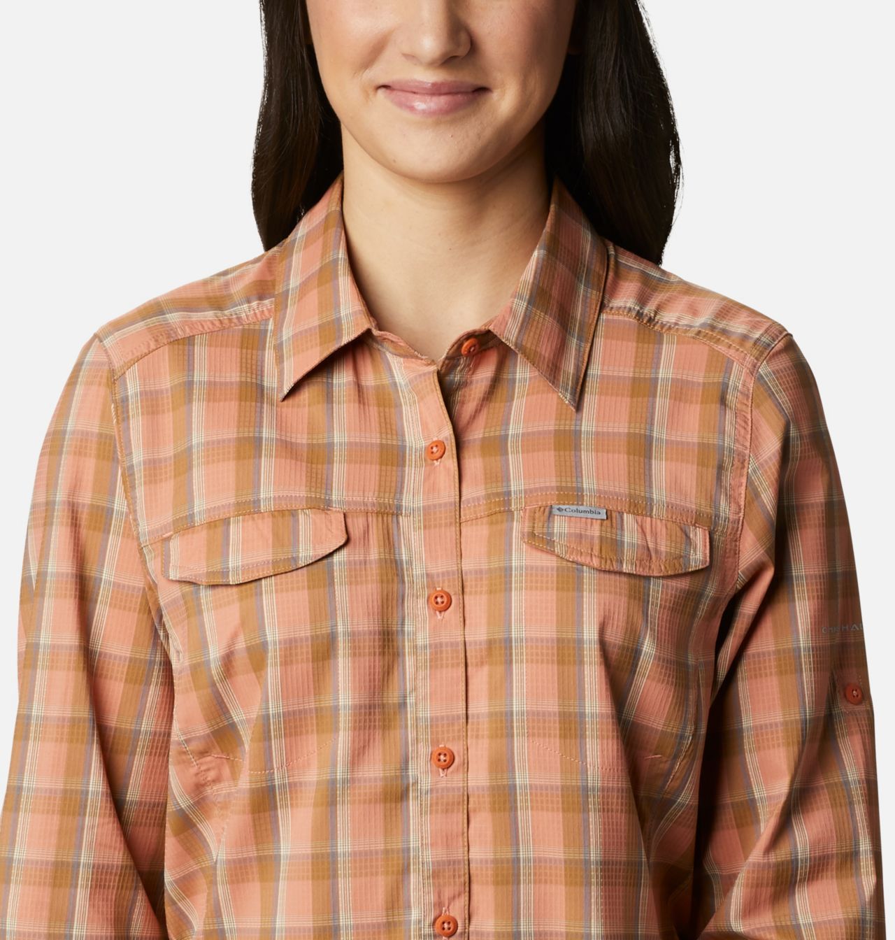Women’s Silver Ridge™ Lite Plaid Long Sleeve Shirt 4