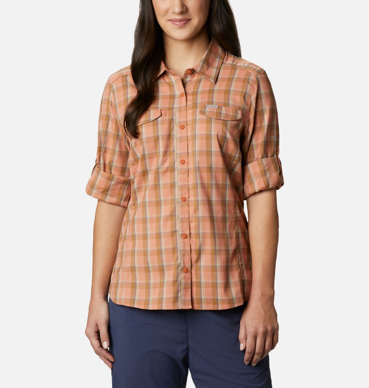 Women’s Silver Ridge™ Lite Plaid Long Sleeve Shirt 7