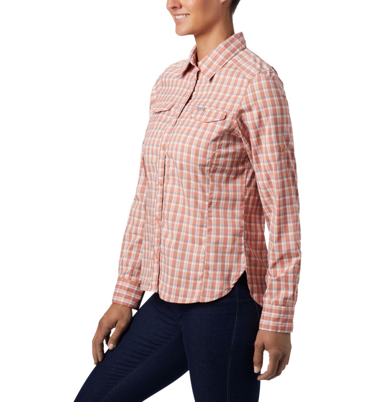 Women’s Silver Ridge™ Lite Plaid Long Sleeve Shirt 4
