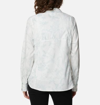 Chemise Silver Ridge&trade; Lite Plaid Femme Silver Ridge&trade; Lite Plaid LS Shirt | 103 | S, White Art Bouquet, back