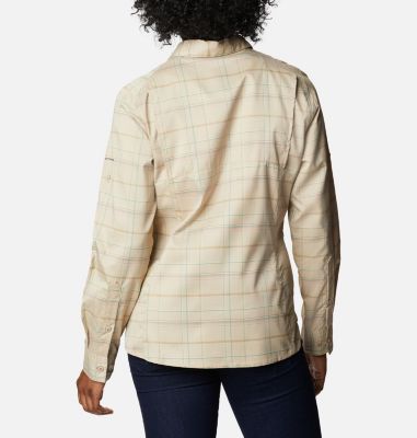 Chemise Silver Ridge&trade; Lite Plaid Femme Silver Ridge&trade; Lite Plaid LS Shirt | 103 | S, Fossil Grid Lines, back