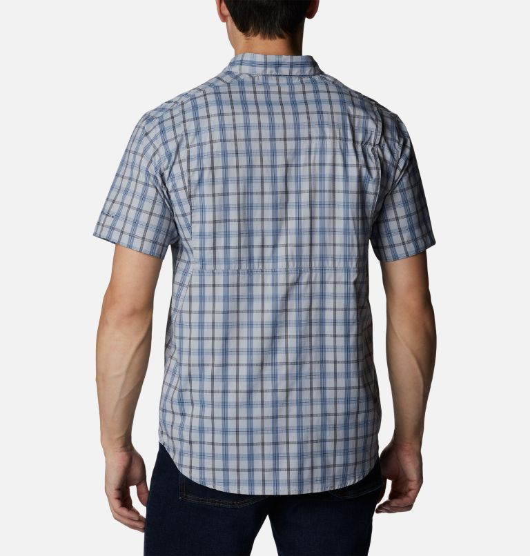 Chemise à manches courtes Silver Ridge Lite Plaid pour homme, Color: Columbia Grey Switchback Madras, image 2