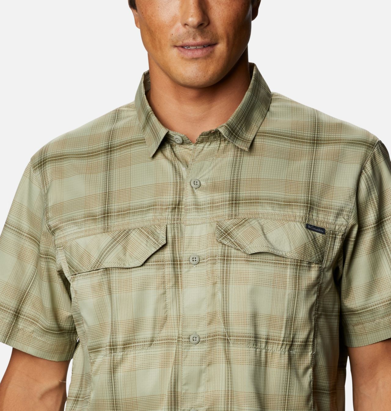 Men's Silver Ridge Lite Plaid™ Short Sleeve Shirt 4