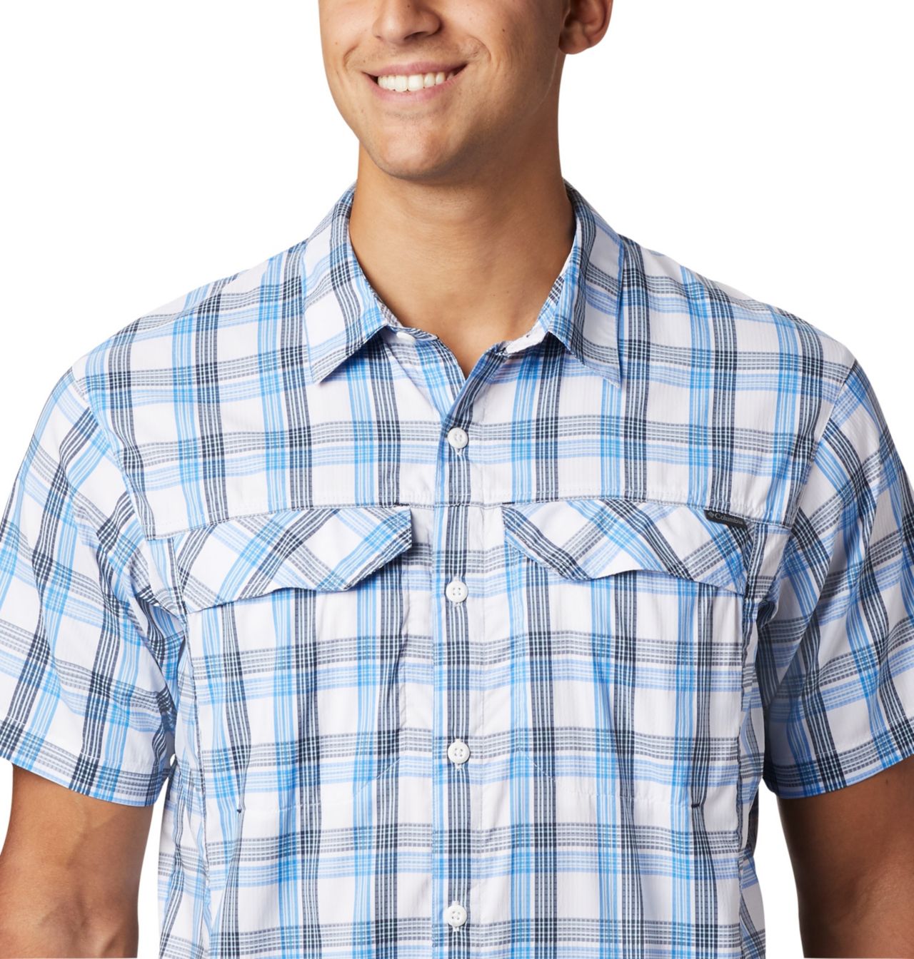 Men's Silver Ridge Lite Plaid™ Short Sleeve Shirt 3