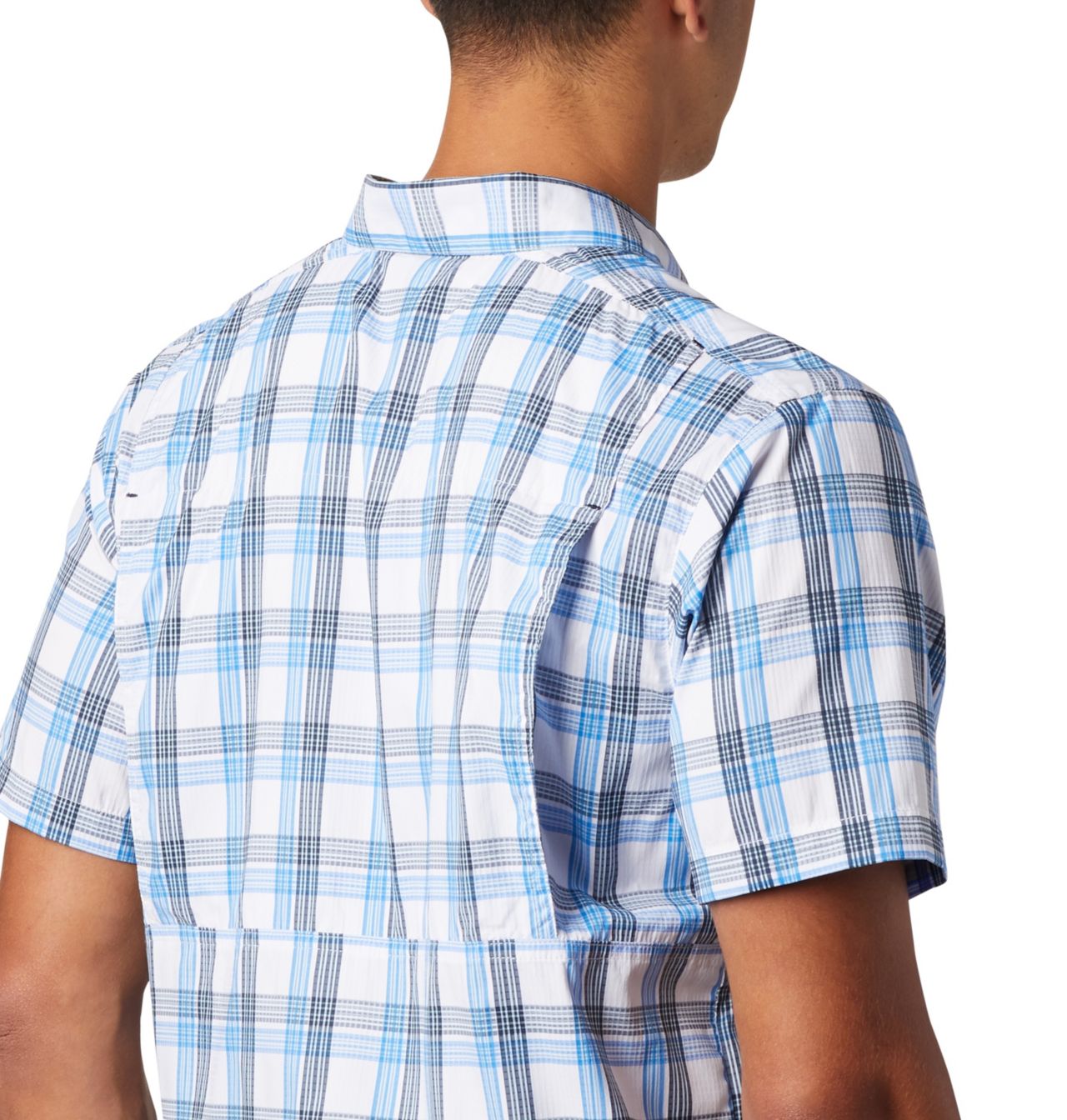 Men's Silver Ridge Lite Plaid™ Short Sleeve Shirt 5