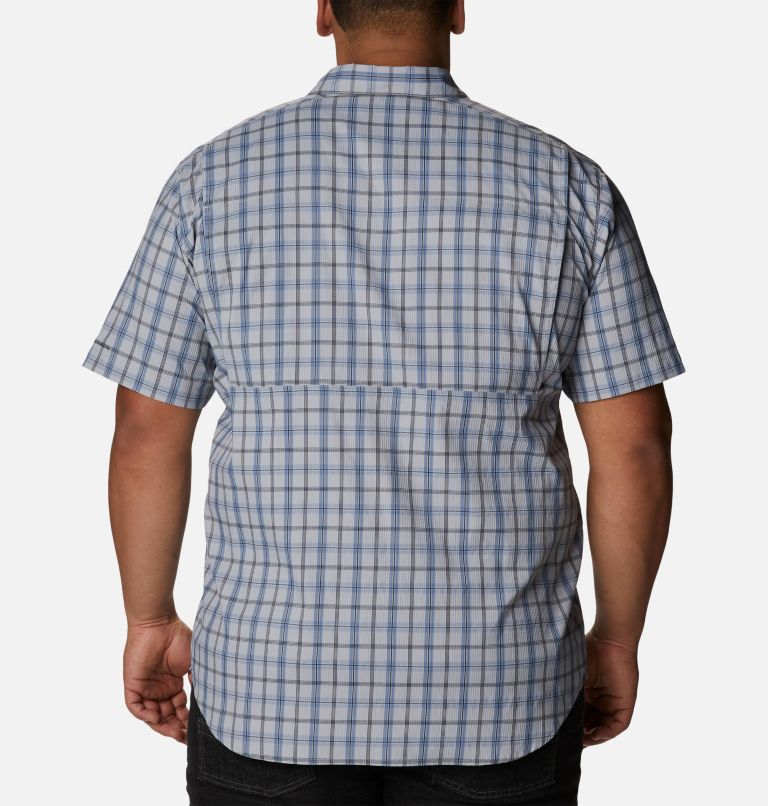 Chemise à manches courtes Silver Ridge Lite Plaid pour homme - Tailles fortes, Color: Columbia Grey Switchback Madras, image 2