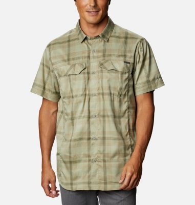 Men's Silver Ridge Lite Plaid&trade; Short Sleeve Shirt Silver Ridge Lite Plaid&trade; Short Sleeve | 352 | XL, Safari Large Plaid, front