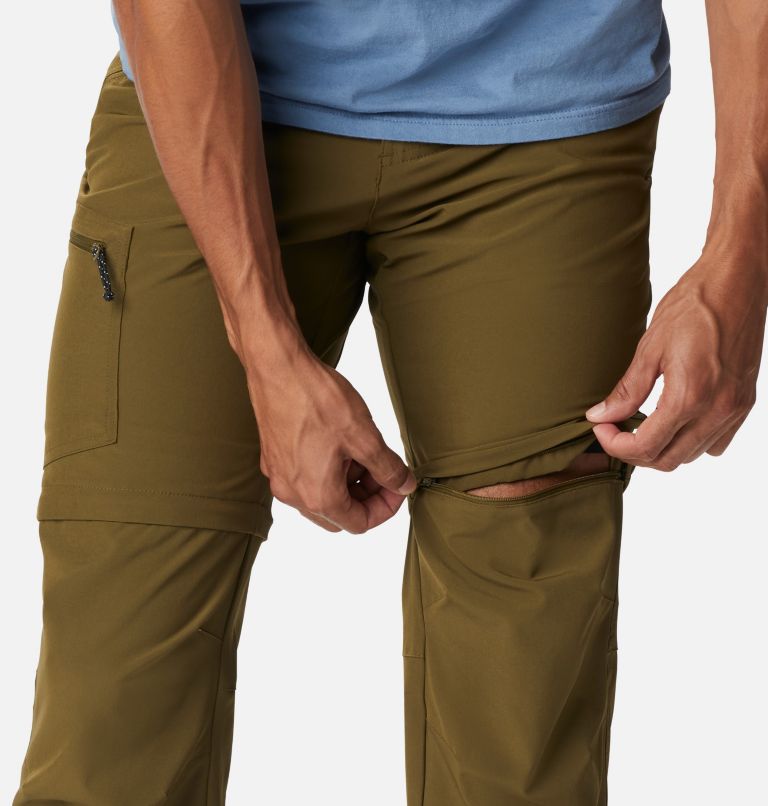 Men's Triple Canyon Convertible Trousers, Color: New Olive, image 8