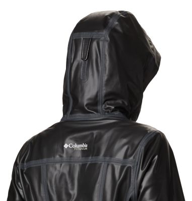 men's outdry ex stretch hooded shell