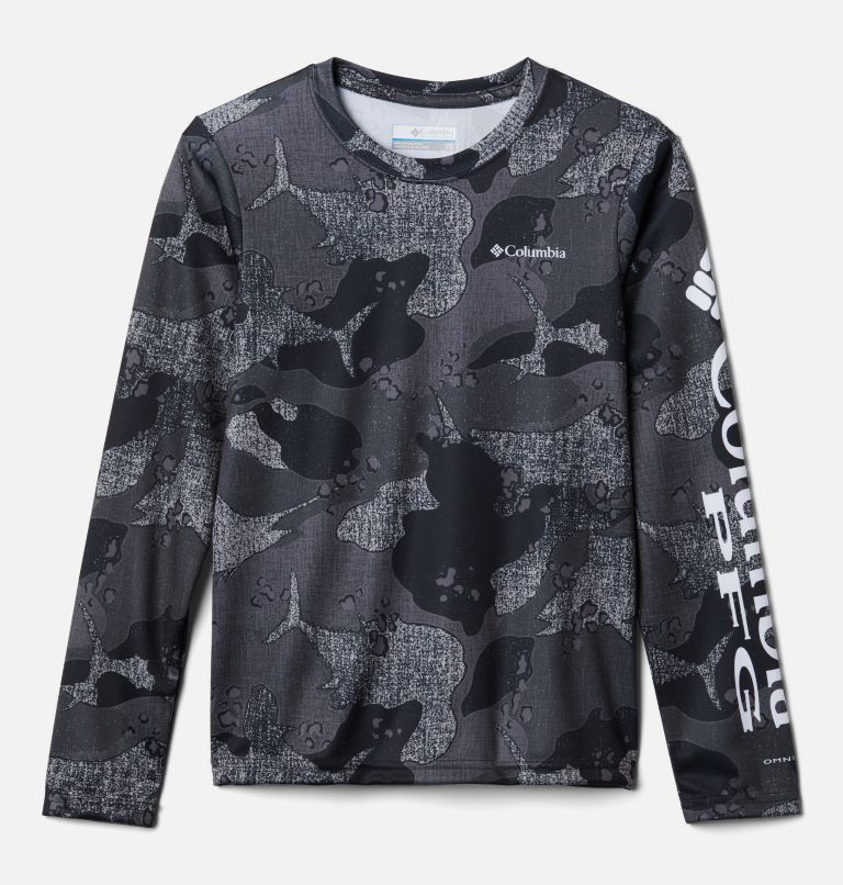 Super Terminal Tackle Long Sleeve | 012 | L, Color: Black Gamefish Camo, image 1