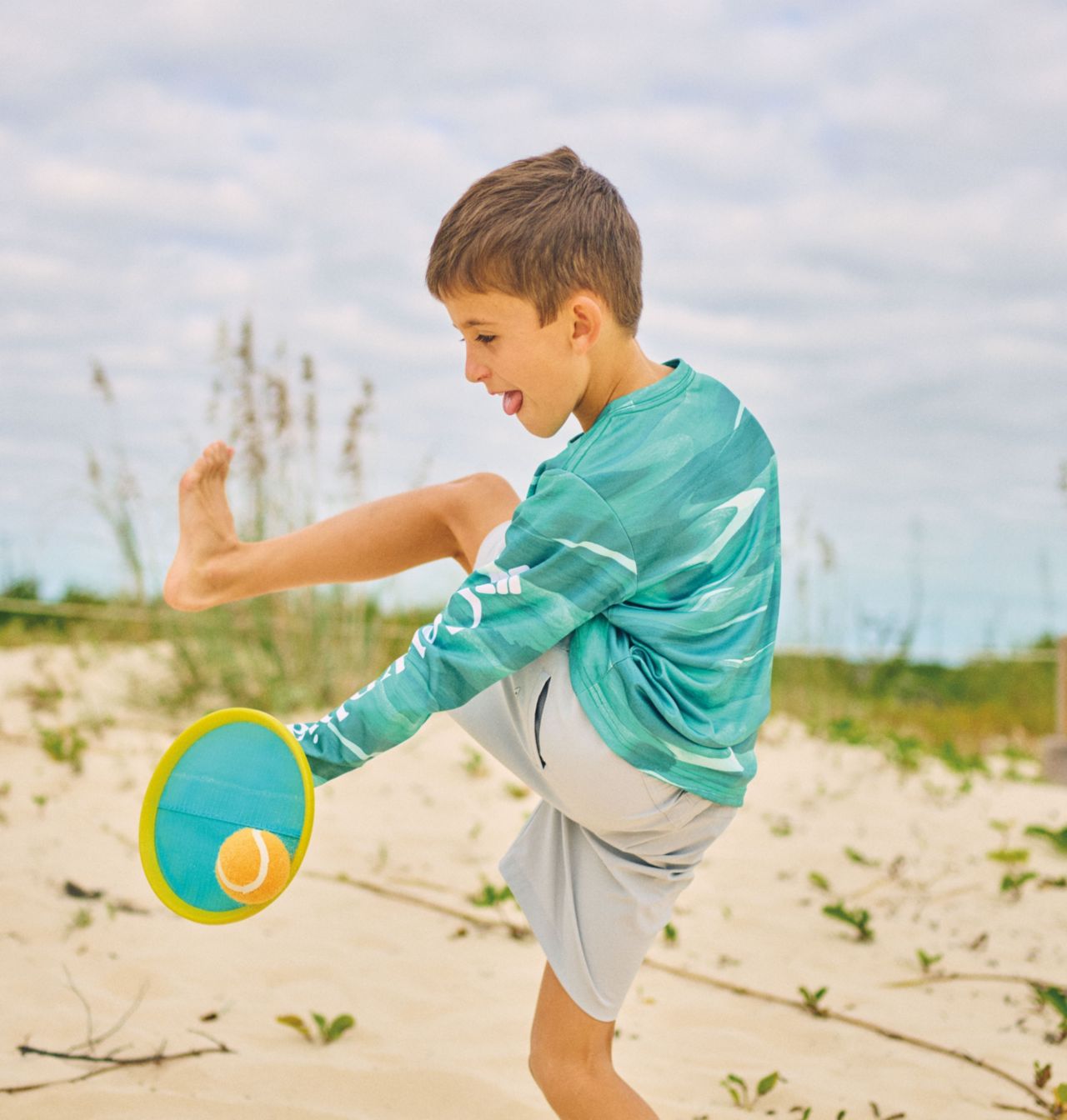 Kids' PFG Super Terminal Tackle™ Long Sleeve Shirt 4
