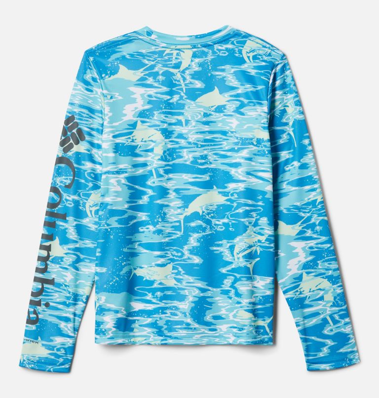 Columbia Boys' Terminal Tackle Long Sleeve T-Shirt - XS - BlueNavy