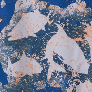 Vivid Blue Inside Out Camo