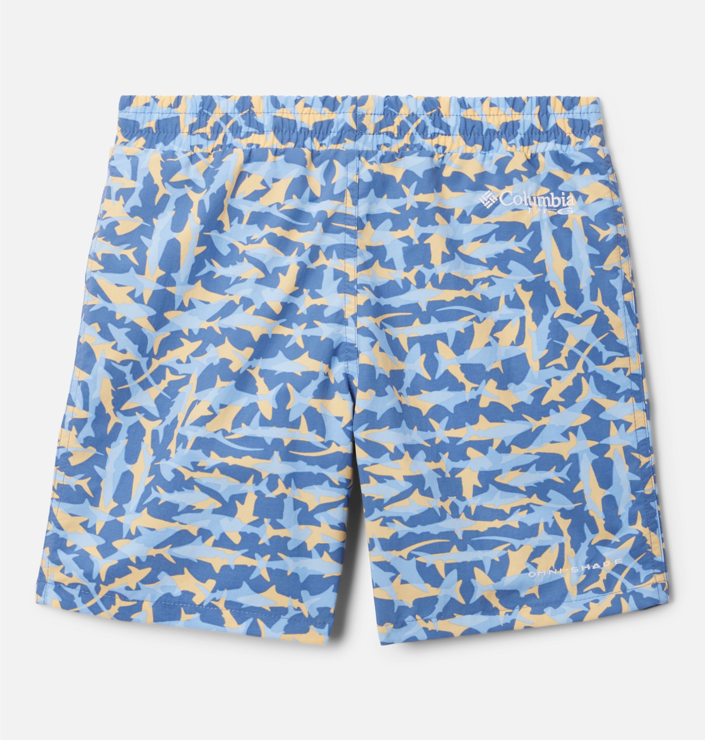 Columbia Super Backcast Americana Fishing Print Shorts for Toddlers or Boys