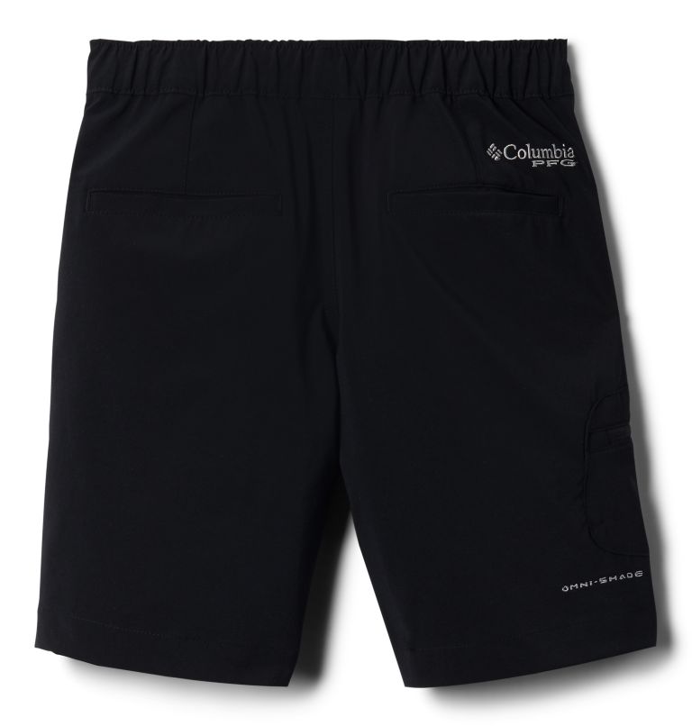 Boys' PFG Terminal Tackle Shorts, Color: Black, image 2