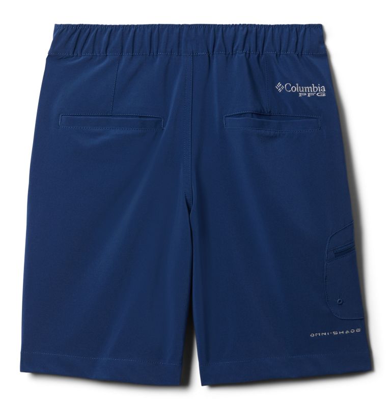 Boys' PFG Terminal Tackle Shorts, Color: Carbon, image 2