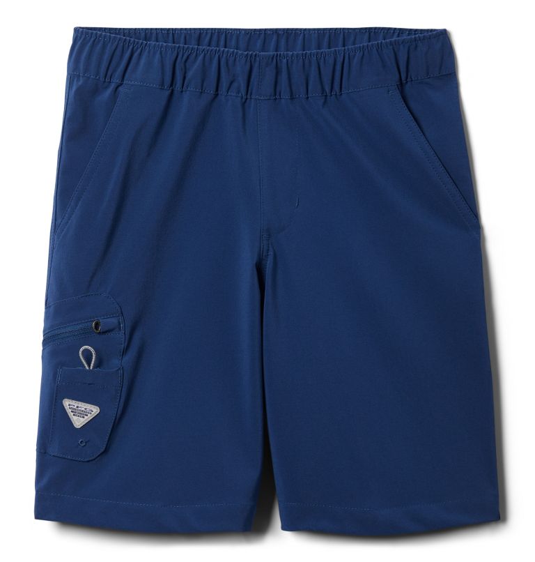 Thumbnail: Boys' PFG Terminal Tackle Shorts, Color: Carbon, image 1