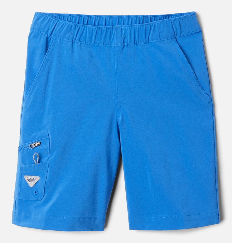 Boys' PFG Terminal Tackle Shorts, Color: Vivid Blue, image 1