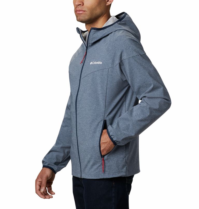 Heather Canyon Jacket | 464 | S, Color: Collegiate Navy Heather, image 3